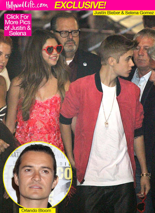Justin Bieber Protecting Selena Gomez