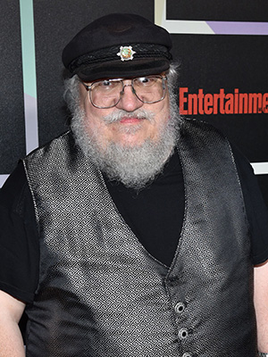 George R. R. Martin arrives at Entertainment Weekly's Annual Comic-Con Closing Night Celebration at the Hard Rock Hotel, in San DiegoEntertainment Weekly's Annual Comic-Con Closing Night Celebration - Red Carpet, San Diego, USA - 26 Jul 2014