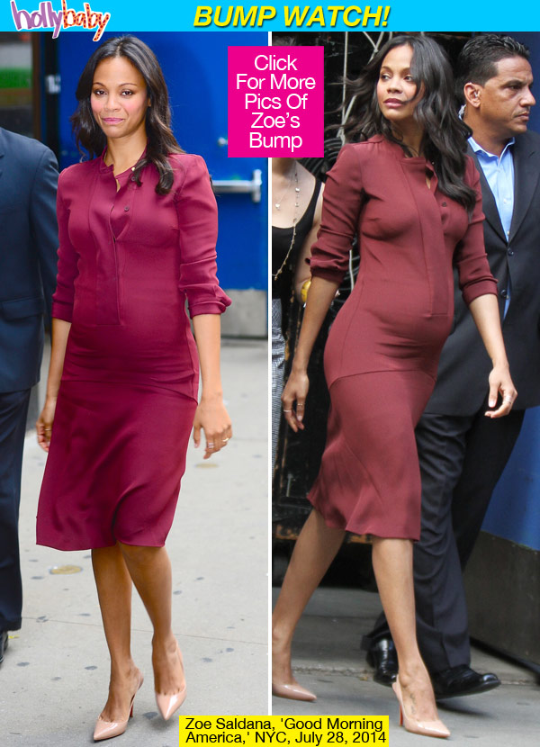 Zoe Saldana Baby