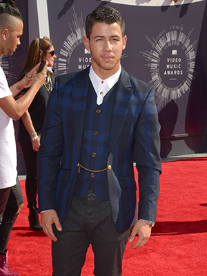 Nick JonasMTV Video Music Awards Arrivals, Los Angeles, America - 24 Aug 2014