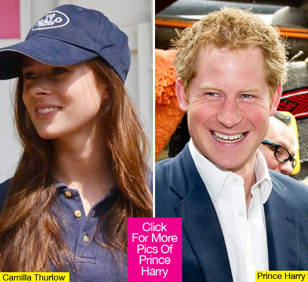 Camilla Thurlow Prince Harry Romantic Vacation
