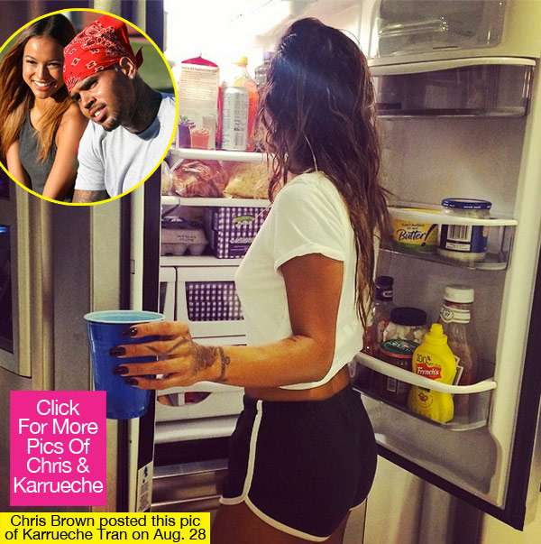 Karrueche Tran Butt Pic