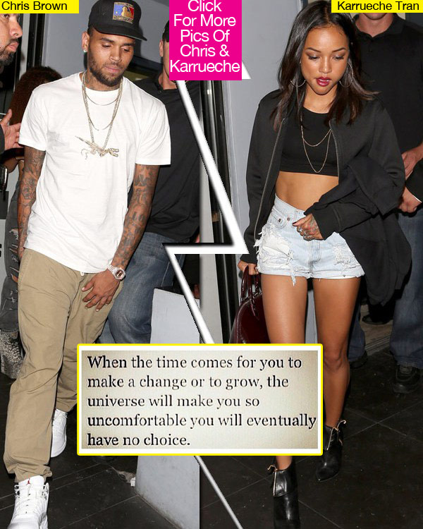 Karrueche Tran Break Up Chris Brown