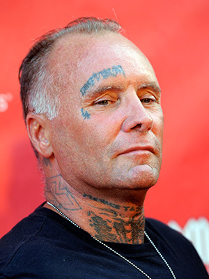 Skateboard legend Jay Adams poses at the 9th Annual MusicCares MAP Fund Benefit Concert at Club Nokia on in Los Angeles9th Annual MusicCares MAP Fund Benefit Concert, Los Angeles, USA