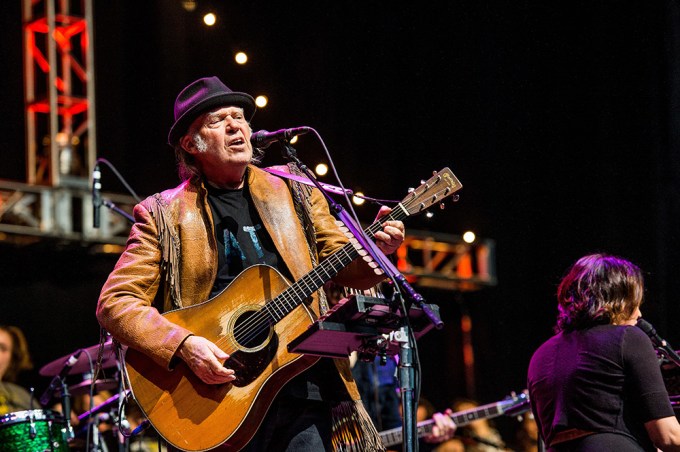 Neil Young Near San Francisco