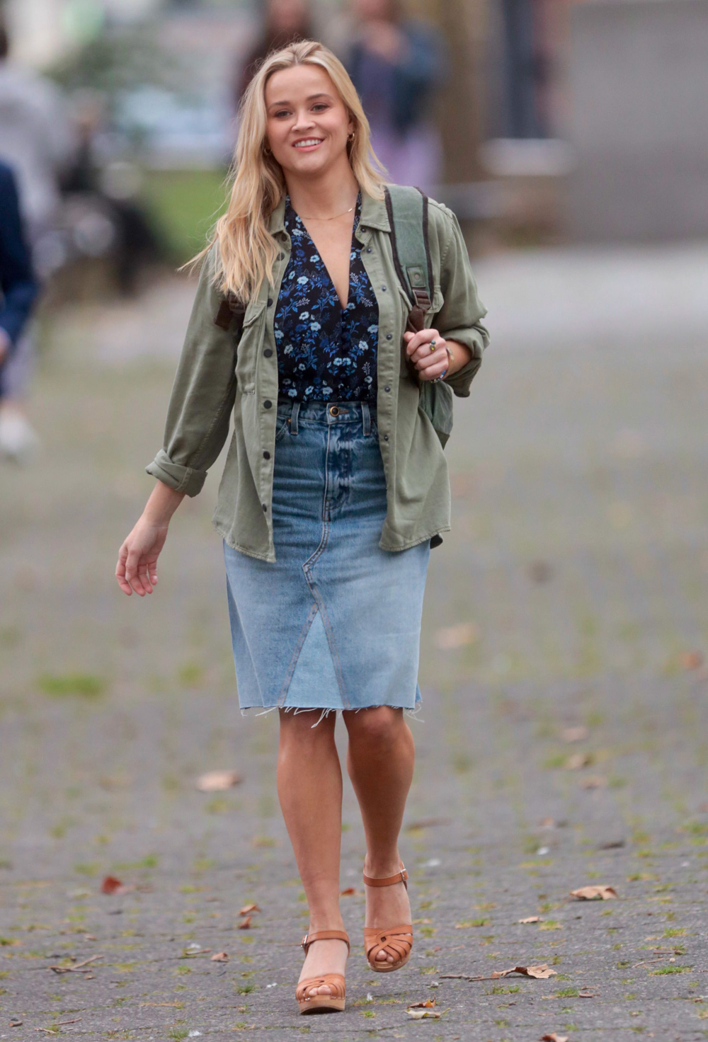 'Your Place or Mine' on set filming, New York, USA - 04 Oct 2021