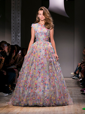The Jenny Packham Spring 2015 collection is modeled during Fashion Week, in New YorkFashion Jenny Packham Spring 2014, New York, USA