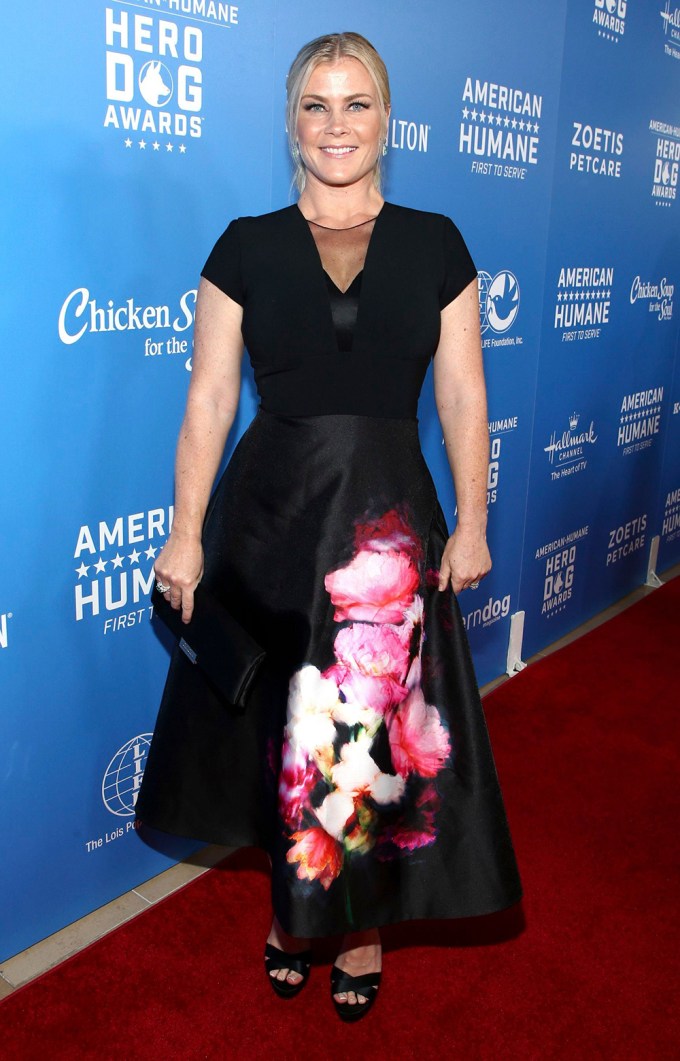 Alison Sweeney At American Humane Hero Dog Awards