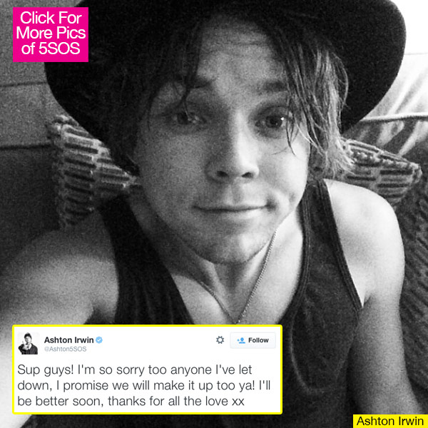 5 seconds of summer ashton irwin hospital