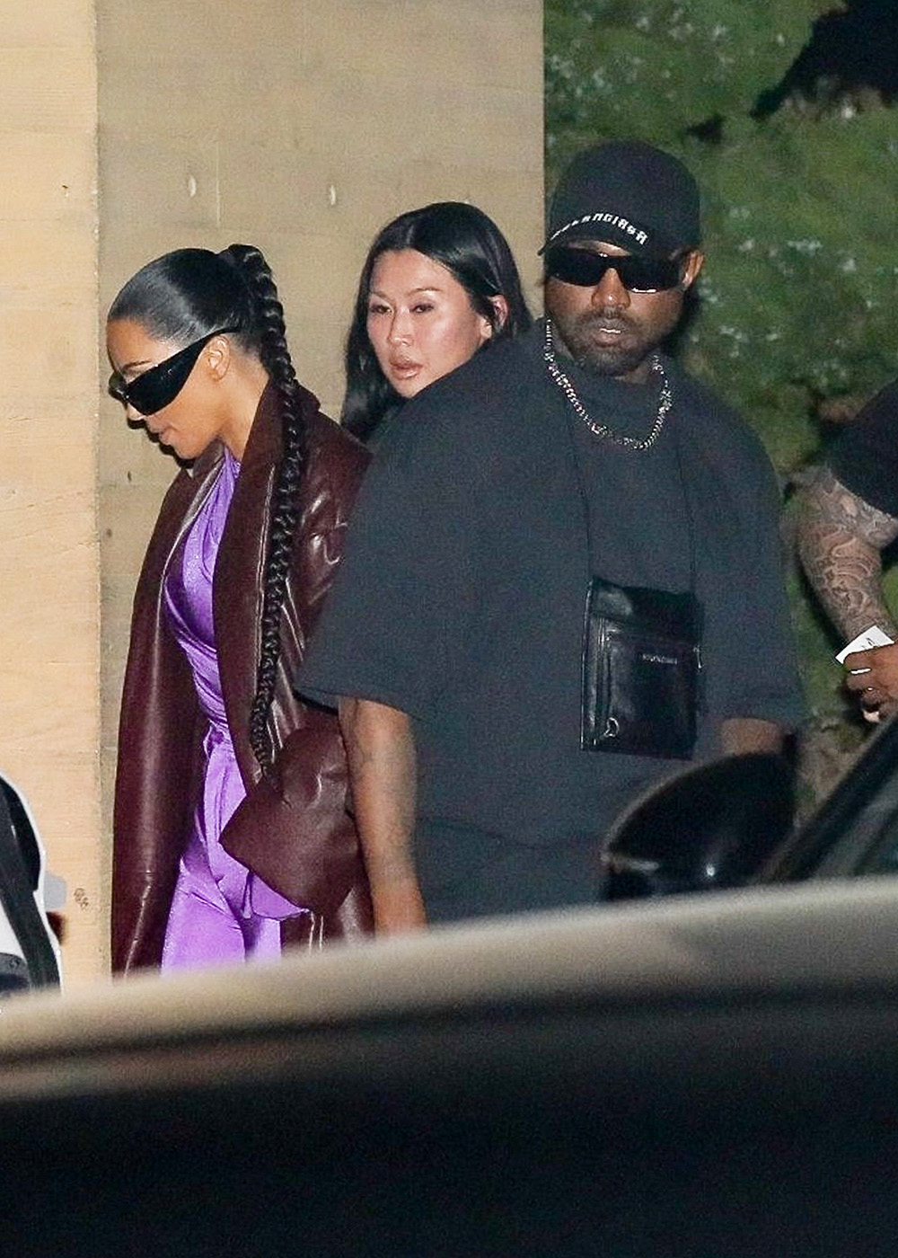 Kim Kardashian and Kanye West go to dinner together at Nobu in Malibu