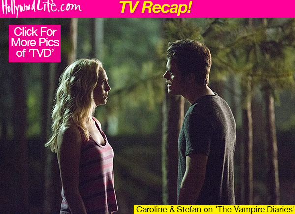 Vampire Diaries Caroline Stefan Romance