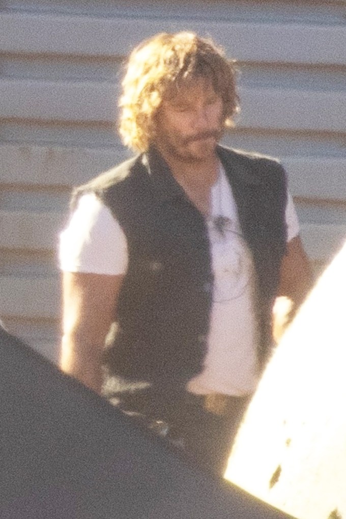 Chris Pratt On ‘The Electric State’ Set