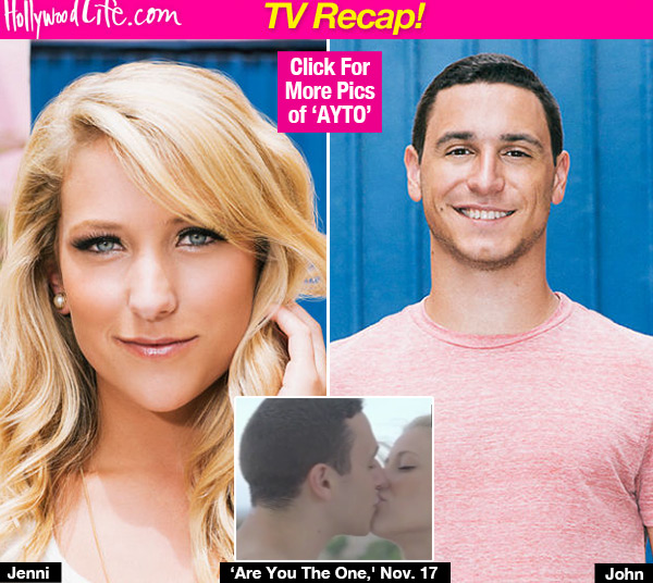 Are You The One Jenni John Perfect Match