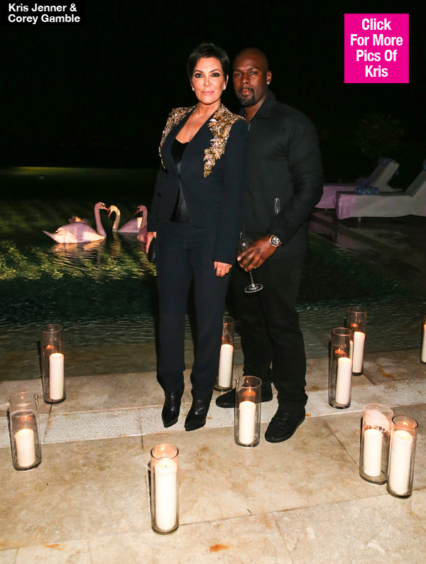 Kris Jenner Corey Gamble Money