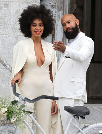 Solange Knowles Wedding Dress