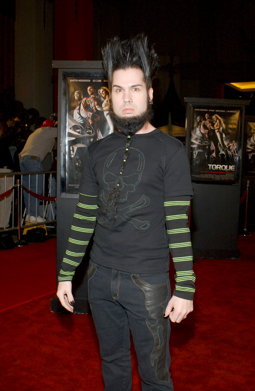 WAYNE STATIC
'TORQUE' FILM PREMIERE, LOS ANGELES, AMERICA - 14 JAN 2004