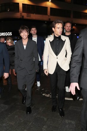 London, UNITED KINGDOM  - Celebs leave the  "All Of Those Voices" UK Premiere in London.

Pictured: Liam Payne,  Louis Tomlinson

BACKGRID USA 16 MARCH 2023 

BYLINE MUST READ: justinpalmer_ldn / BACKGRID

USA: +1 310 798 9111 / usasales@backgrid.com

UK: +44 208 344 2007 / uksales@backgrid.com

*UK Clients - Pictures Containing Children
Please Pixelate Face Prior To Publication*