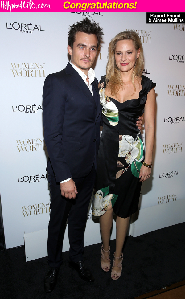 Aimee Mullins Rupert Friend Engaged