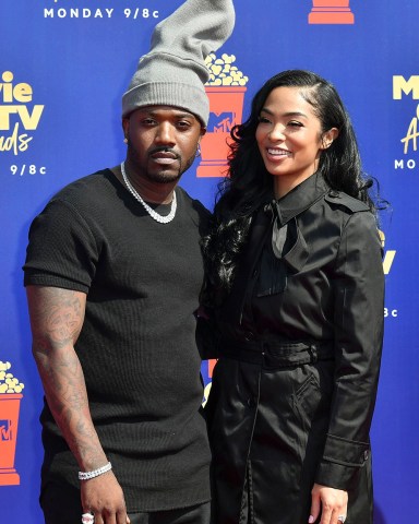 Ray J and Princess Love
MTV Movie & TV Awards, Arrivals, Barker Hangar, Los Angeles, USA - 15 Jun 2019