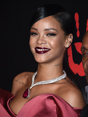 Rihanna arrives at the 1st Annual Diamond Ball on in Los AngelesRihanna's 1st Annual Diamond Ball, Beverly Hills, USA - 11 Dec 2014