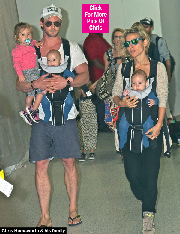 Chris Hemsworth Son