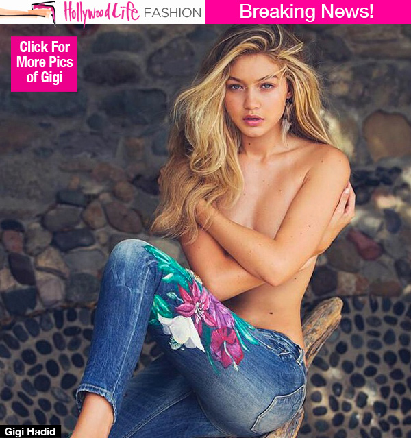gigi hadid topless
