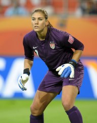 Usa Goalkeeper Hope Solo Gestures During the Group C Match Swedenl Against Usa of Fifa Women's World Cup Soccer Tournament at the Arena Im Allerpark Wolfsburg Germany 06 July 2011 Germany Wolfsburg
Germany Soccer Fifa Women World Cup - Jul 2011