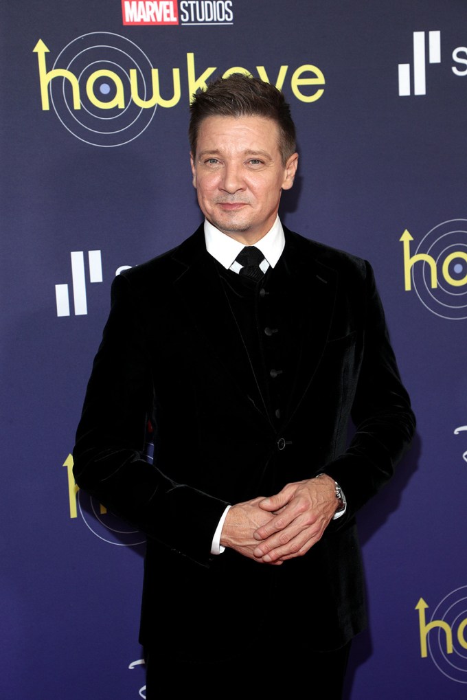 Jeremy Renner Celebrates ‘Hawkeye’