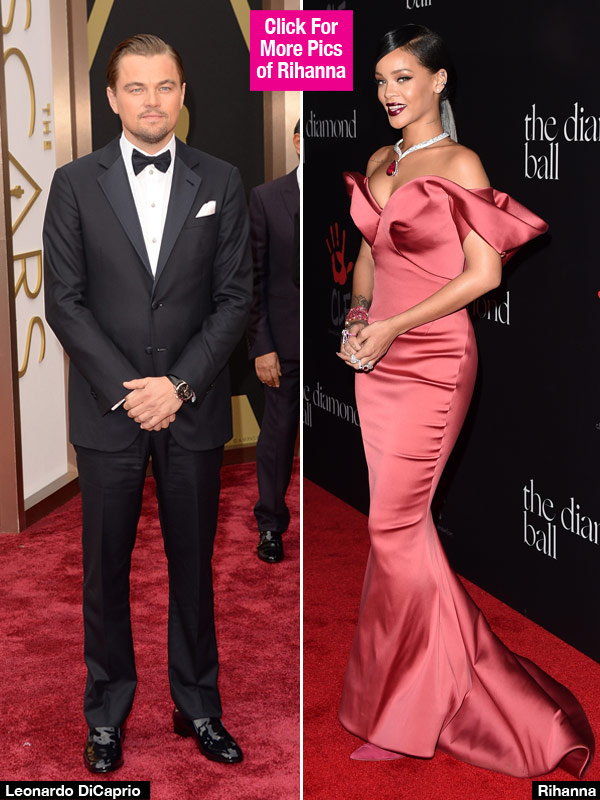 Leonardo DiCaprio Rihanna Hooking Up