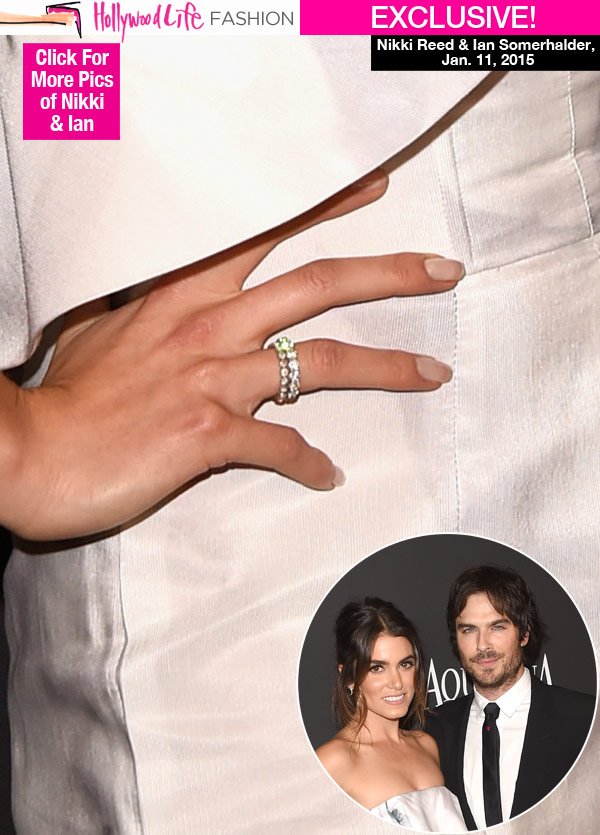 Nikki Reed Engagement Ring