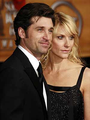 Jill Fink and Patrick Dempsey