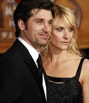 Jill Fink and Patrick Dempsey