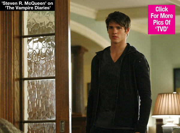 The Vampire Diaries Steven R. McQueen Leaving
