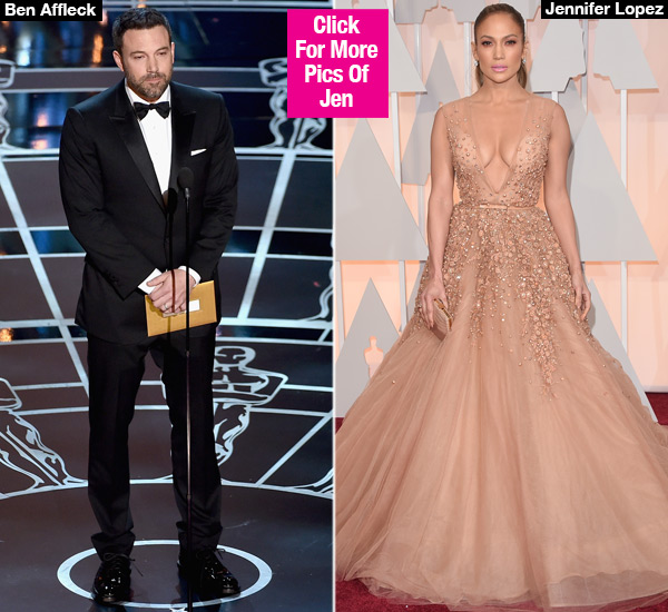 Jennifer Lopez Ben Affleck Oscars Flirting