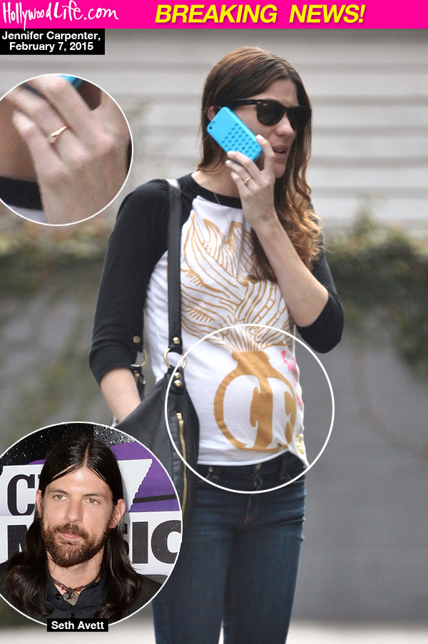 Jennifer Carpenter Pregnant & Engaged