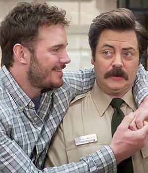 Chris Pratt, Nick Offerman