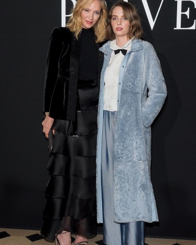 Uma Thurman and daughter Maya Thurman Hawke
Giorgio Armani Prive show, arrivals, Spring Summer 2019, Haute Couture Fashion Week, Paris, France - 22 Jan 2019