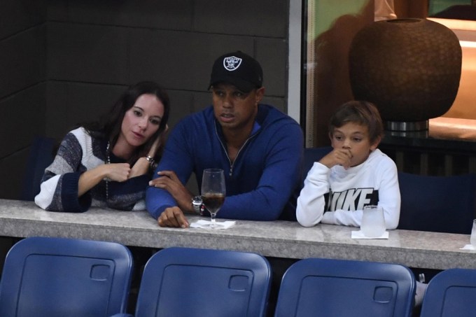 Tiger Woods and his loved ones