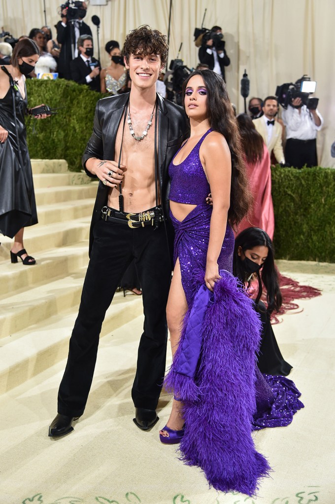 Shawn Mendes & Camilla Cabello at the 2021 Met Gala