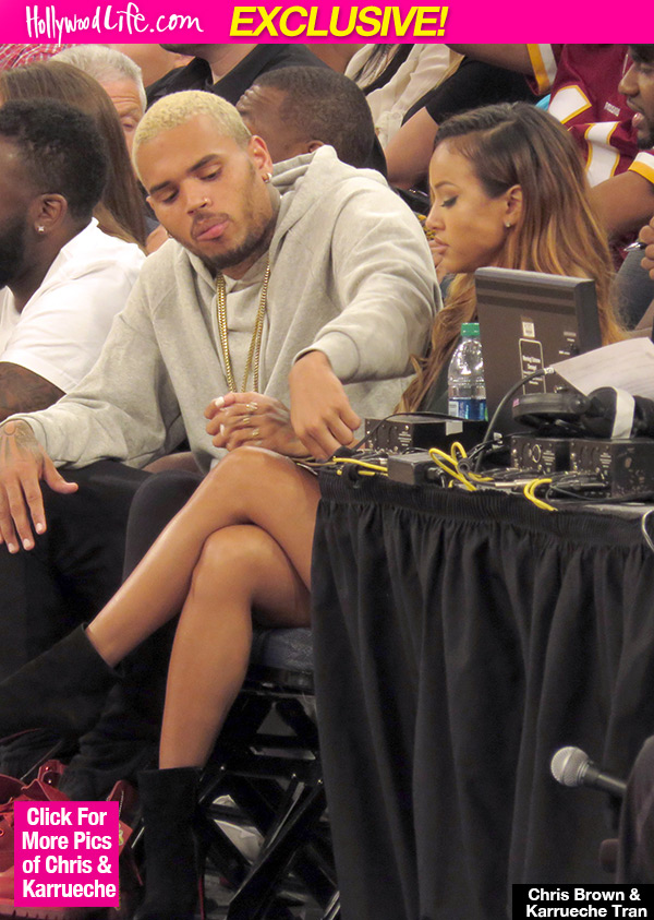Chris Brown Karrueche Tran Threesomes