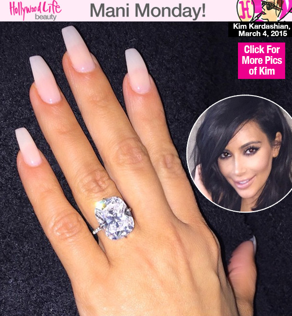 Kim Kardashian Long Nails