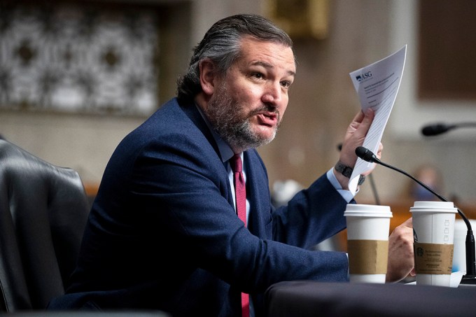 Ted Cruz on Capitol Hill