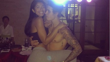 Yovanna Ventura Justin Bieber PDA Birthday Party