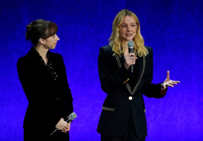 Zoe Kazan & Carey Mulligan At 2022 CinemaCon