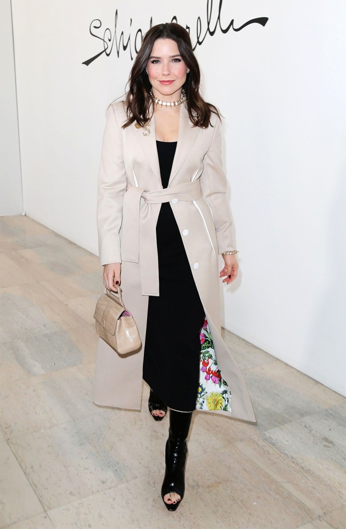 Sophia Bush at the Schiaparelli show