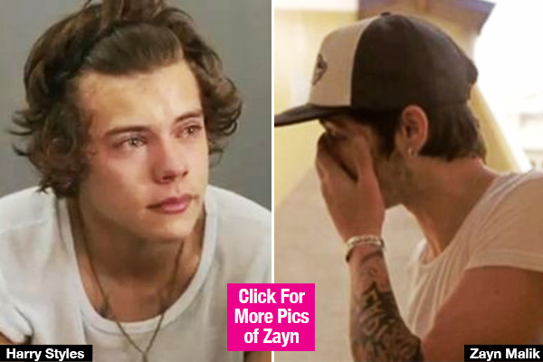 Harry Styles Zayn Malik Phone Call