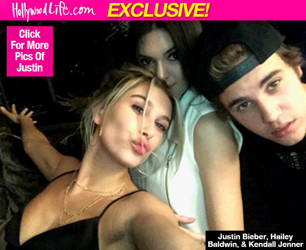 justin bieber kendall jenner hailey baldwin three way