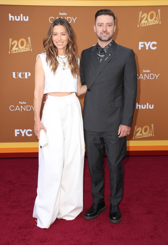 Jessica Biel & Justin Timberlake at the Premiere of ‘Candy’