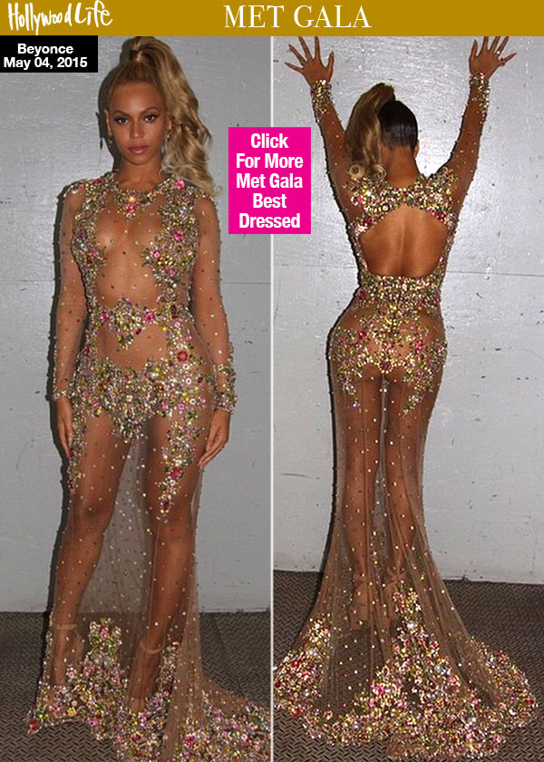 beyonce meg gala dress sheer gown