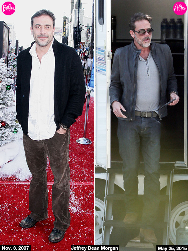 jeffrey dean morgan weight loss